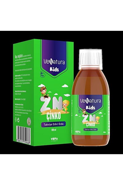 VeNatura Kids Çinko Takviye Edici Gıda 100 ml