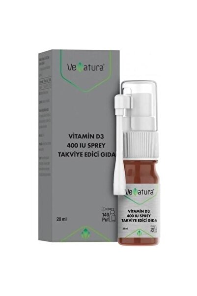 VeNatura Vitamin D3 400 Iu Sprey 20 ml