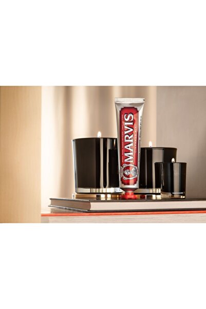 Marvis Cinnamon Mint Diş Macunu 85 ml Plak ve Bakterilere Karşı Koruma Sağlayan Uzun Süreli Ferahlık