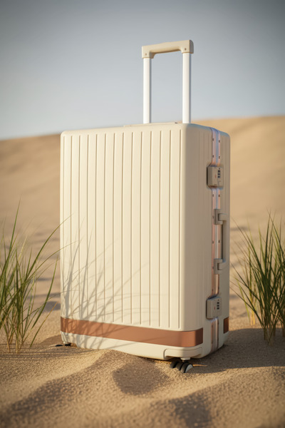 Zeplin Aura PC Policarbon Orta Boy Valiz Krem