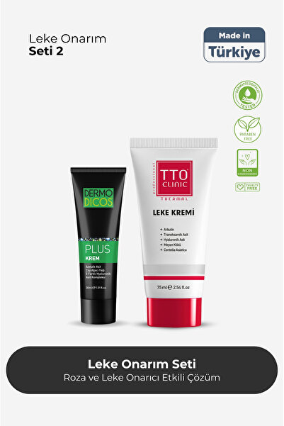 TTO CLINIC LEKE KREMİ 75ML + DERMODICOS PLUS KREM 30ML