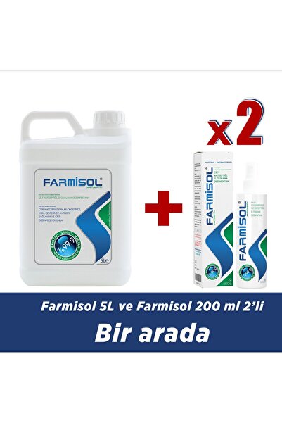 Farmisol Antiseptik 5L + 200 ml 2'li