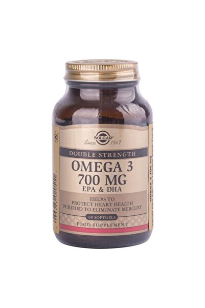 Solgar Omega 3 700Mg Soft Gelatin 60 Capsules.