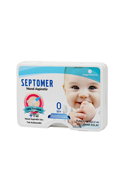 Septomer Nazal Aspiratör (3 Adet Yedek Uclu)