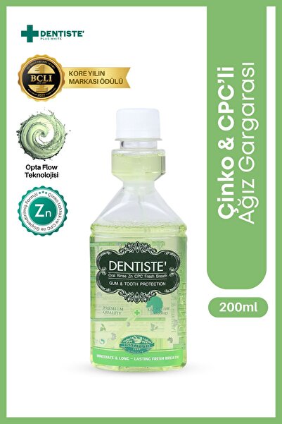Dentiste Çinko Ve Cpc'li Ağız Gargarası 200ml