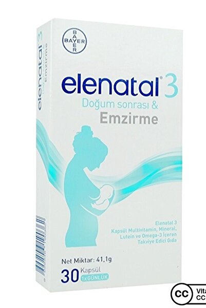 Elenatal 3 30 Capsules