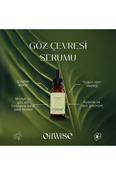 Oil Wise Hyalüronik Asit Göz Çevresi Bakım Serumu 30 ml
