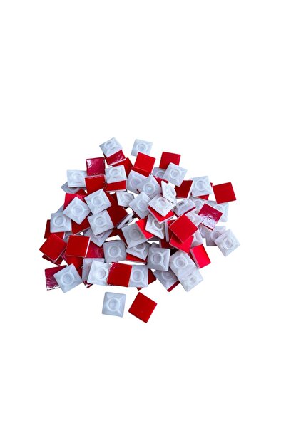 Jameson 100 Adet Yapışkanlı Kroşe Beyaz 19x19