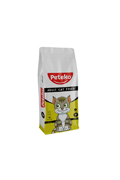 PetEko Yetişkin Tavuklu Kedi Maması 15 Kg
