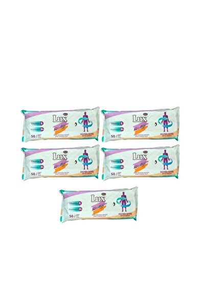 LUX Hasta Vücut Temizleme Havlusu 50'li 5 Adet