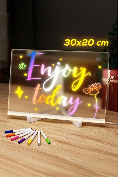 DEMPOWER Ledli Ayarlanabilir Standlı Çizim Tableti 30x20 cm