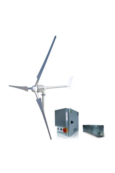 istabreeze İsta Breeze Set i‑2000W 24V Rüzgar Türbini + Wind Pro Şarj Kontrol