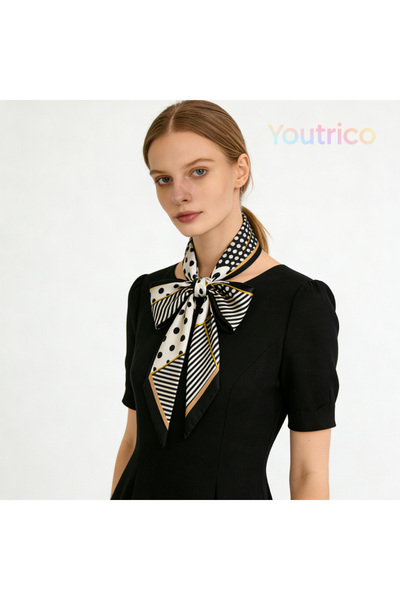 Youtrico Long diagonal scarf 147cm,All seasons,Versatile scarf&neckerchief,ha...