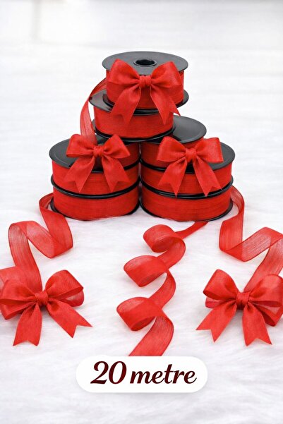 Esteks Dantel ve Tekstil Aksesuarları 25 Mm Keten Kurdele Nopeli 20 Mt