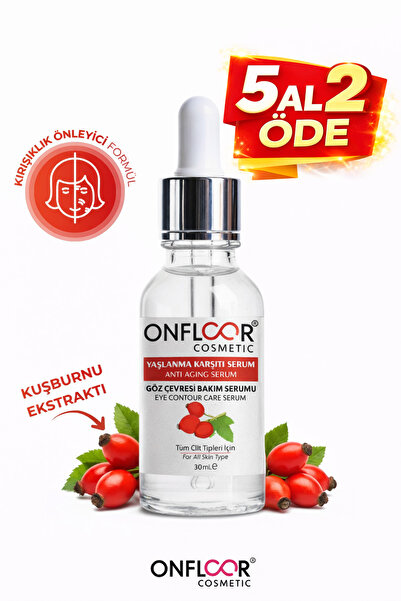 ONFLOOR Yaşlanma Karşıtı Anti Aging Göz Ve Çevresi Bakım Serumu 30ml