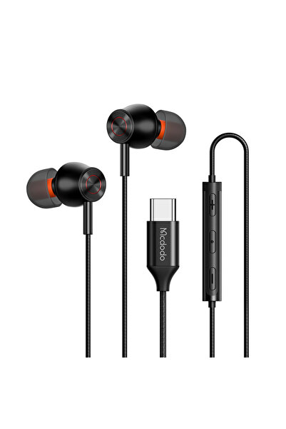 Mcdodo سماعات أذن رقمية سلكية من النوع C (داخل الأذن) صوت عالي الدقة