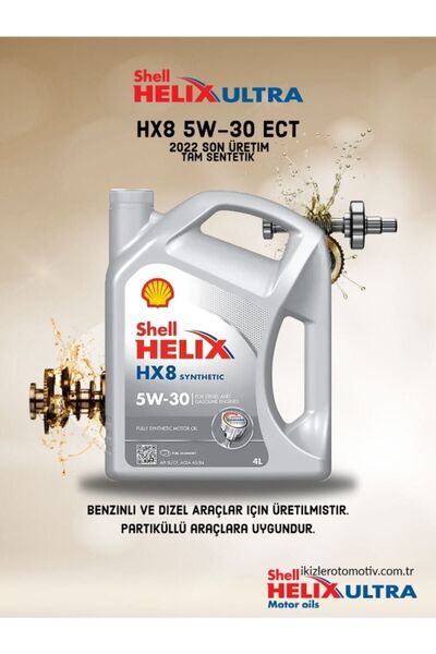 SHELL Helix Hx8 5w30 Ect C3 - 2023 Üretim