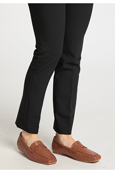 usha black label Leder Slipper