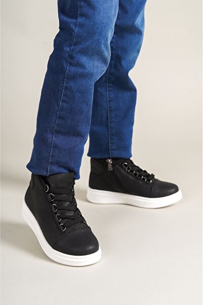 Zerenyus Romix Зимни водоустойчиви детски ботуши с цип, черни