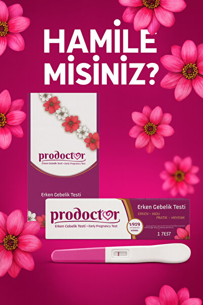 Prodoctor Erken Gebelik Testi 3 Adet
