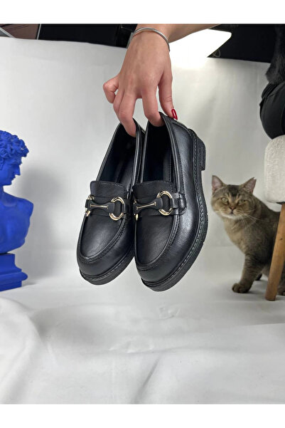 Zerenyus Balerini ortopedici de zi cu zi pentru femei Flex Black Buckle