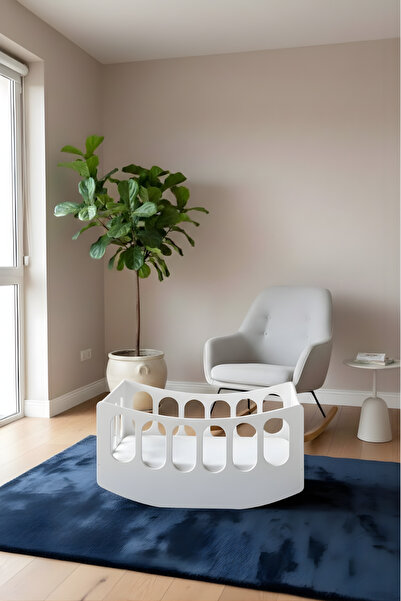 arionkids Arion Kids Beşik- Ahşap - Lake Boyalı - Üstün Kalite