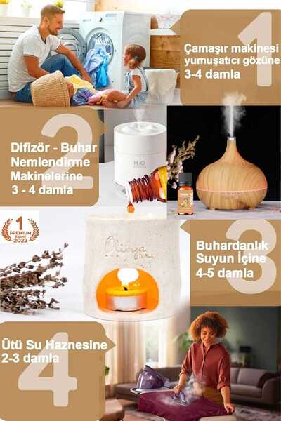 Evove Cosmetics Uçucu Yağ Buhurdanlık Yağı Difüzör Esansı Oda Kokusu Esansı Hava Nemlendirici