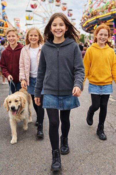 Cloise Unisex Children's Three Thread Rose Gold Cardigan