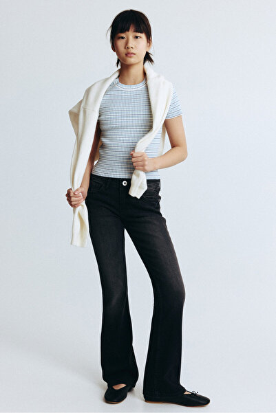 H&M Flared Leg Low Jeans