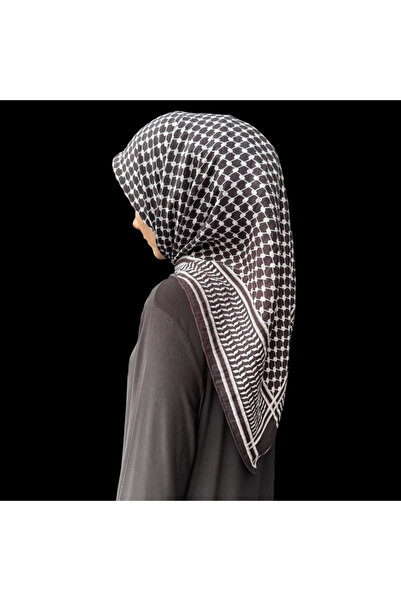 LA BOUTIQUE خريف |   وشاح صيفي مريح كوفية-2 90×90