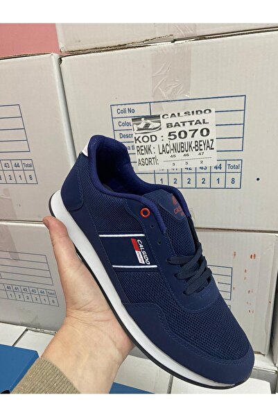 Calsido Günlük Rahat Bağcıklı Hava Alan Ortopedik Spor Ayakkabı