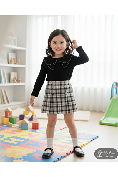 My Lusa baby wear Aybüke |   Guler pentru bebeluși material reiat Top cu mâne...