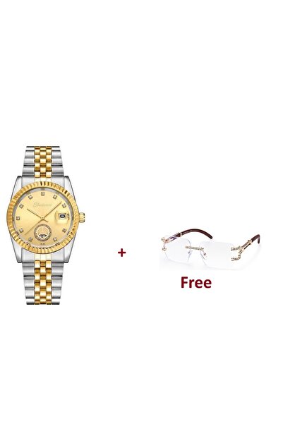 Elanova Women's analog quartz wristwatch (Buy one watch and get a free pair o...