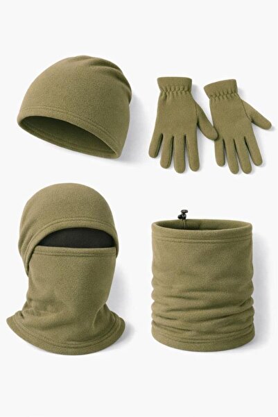 SINGLE SWORD Polar Bere Eldiven Boyunluk ve Kar Maskesi