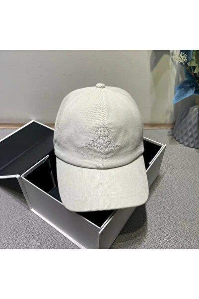 Choice قبعة جديدة من قماش الكوردروي مطرزة بحروف، مقاس A3، خريف/شتاء 2025، بغط...