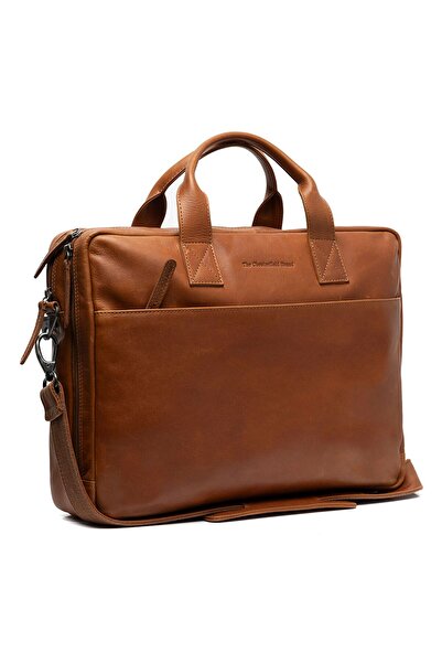 The Chesterfield Brand Laptopfach Frazer Aktentasche Leder 38 cm