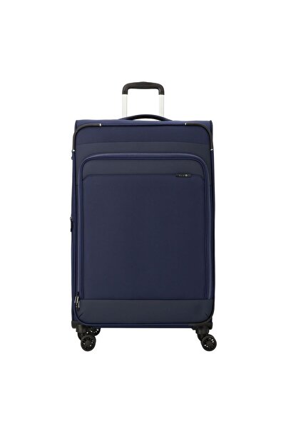 D&N Travel Line 9504 4 Rollen Trolley L 76 cm mit Dehnfalte