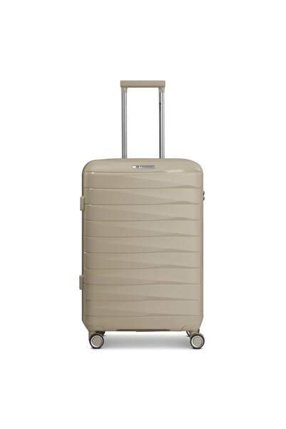 Franky London 4 Rollen Trolley M 65 cm mit Dehnfalte