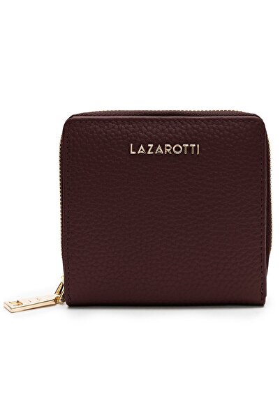 Lazarotti Boloňská koža Geldbörse Leder 10 cm