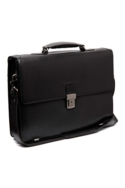 The Chesterfield Brand Laptopfach Salvatore Aktentaschen Messenger Leder 42 cm