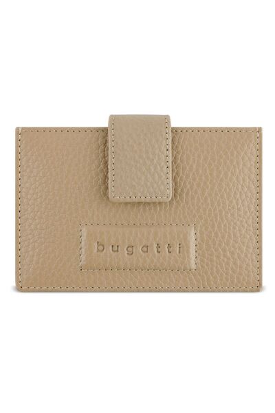 BUGATTI Elsa Kreditkartenetui RFID Schutz Leder 11 cm