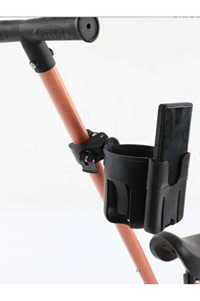 Choice حامل أكواب ماء لعربة الأطفال black2 مع حامل للهاتف المحمول وحامل زجاجة...