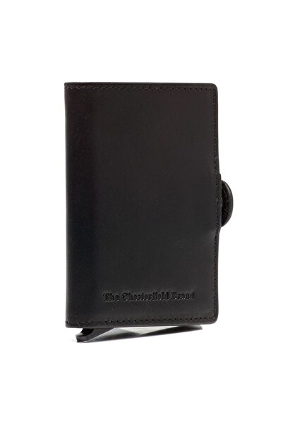The Chesterfield Brand Lagos Kreditkartenetui RFID Schutz Leder 6,5 cm