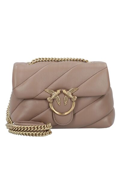 PİNKO Love Puff Umhängetasche Leder 21 cm