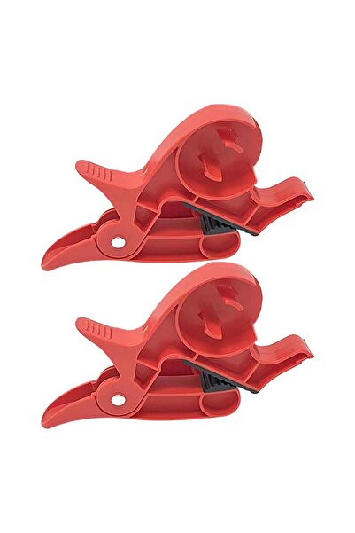 Choice موزع شريط لاصق أحمر مكون من قطعتين، قاطع، حامل لفافة ورق، مشبك تغليف، ...