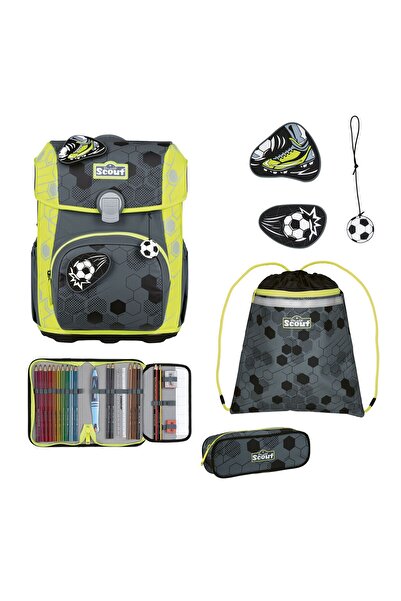 Scout Neo Exklusiv Superflash Extreme Schulranzen-Set 4-teilig