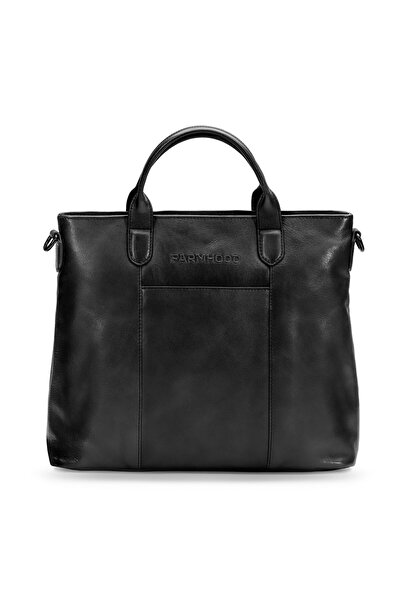 Farmhood Memphis Handtasche Leder 37 cm Laptopfach