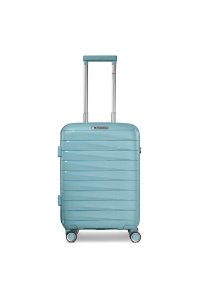 Franky London 4 Rollen Kabinentrolley S 55 cm mit Dehnfalte