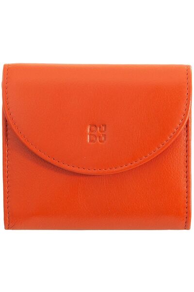 DUDU Malaga Geldbörse RFID Schutz Leder 8.5 cm