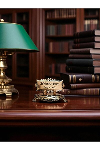 Kalender Döküm PİRİNÇ MASA ÜSTÜ İSİMLİK KD_176